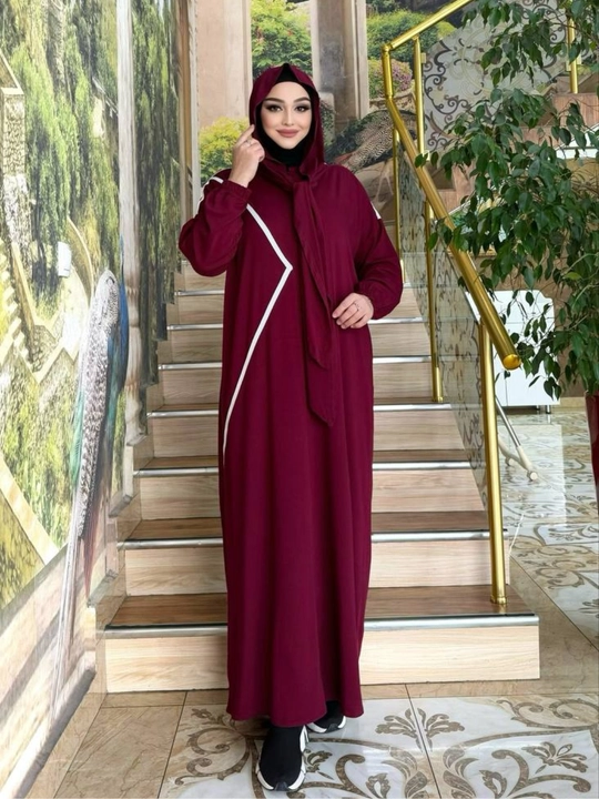 Musulmon  ayollar kiyimlar  abayalar— paxtadan, namoz uchun abaya