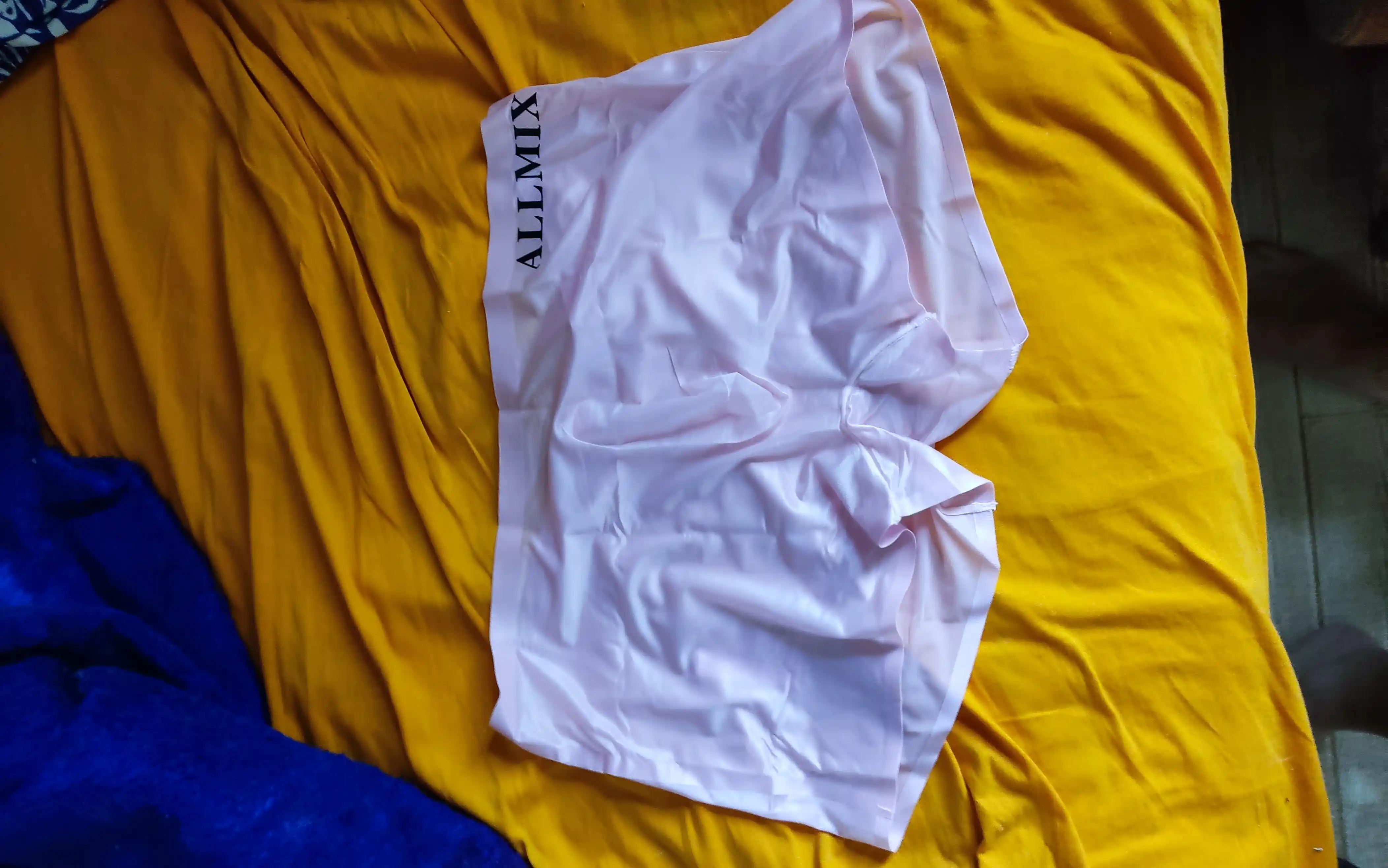 ALLMIX erkaklar bokschi shortilari, shaffof, Ultra yupqa, nafas oladigan, choksiz, 5 ta rang