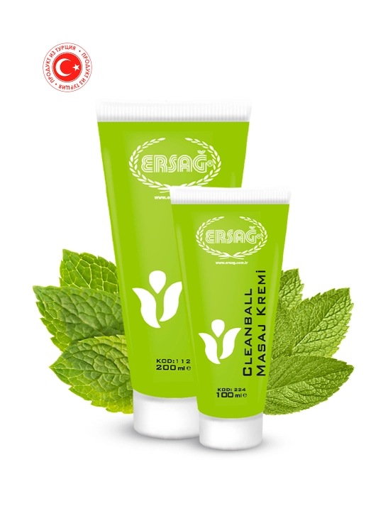 Ersag Cleanball massaj kremi, 100 ml, 200 ml - 