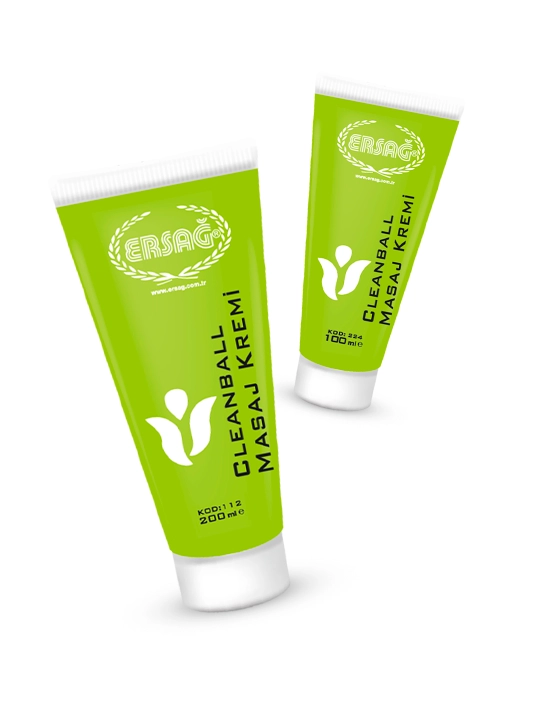 Ersag Cleanball massaj kremi, 100 ml, 200 ml