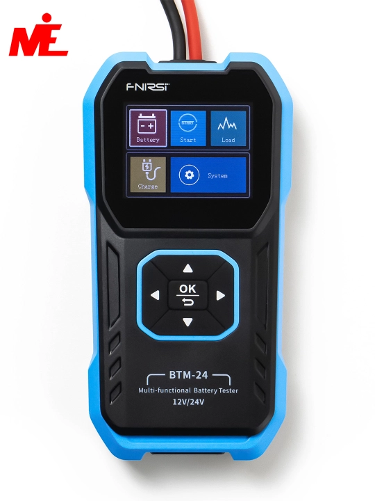 FNIRSI BTM-24 Avtomobil akkumulyatorlari uchun ko‘p funksiyali tester 12V/24V 2000A CCA