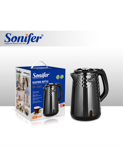 Elektr choynak Sonifer SF-2160, zanglamas po‘lat, harorat nazorati