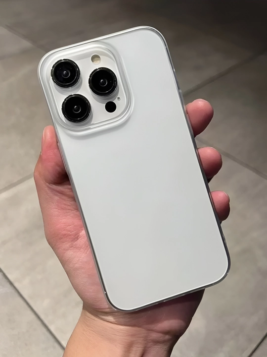Матовый прозрачный чехол на iPhone X, 11, 12, 13, 14, 15, 16, 17 Pro, Pro Max