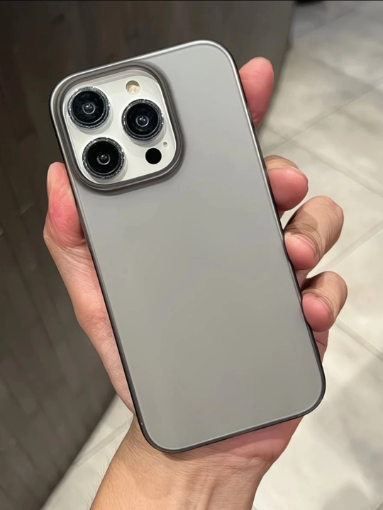 Матовый прозрачный чехол на iPhone X, 11, 12, 13, 14, 15, 16, 17 Pro, Pro Max