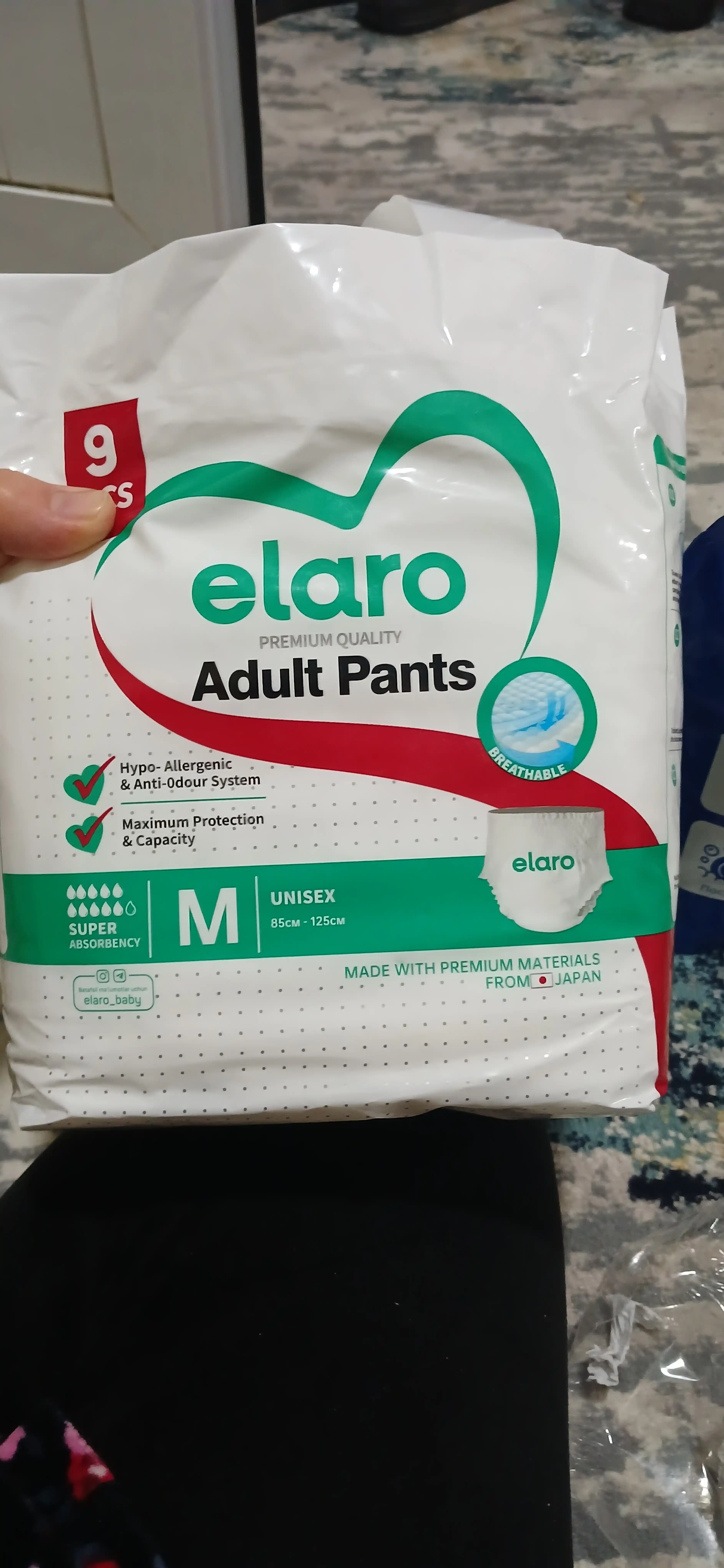 Elaro Adult Pants трусики-подгузники для взрослых, 8 шт, M - L - XL