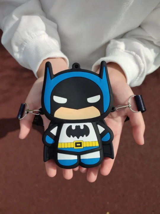 Bolalar uchun silikon sumka, Spiderman, Batman