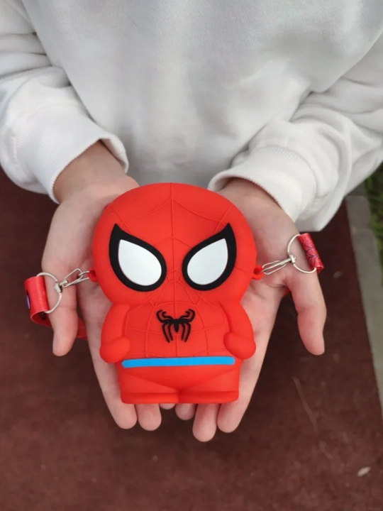 Bolalar uchun silikon sumka, Spiderman, Batman