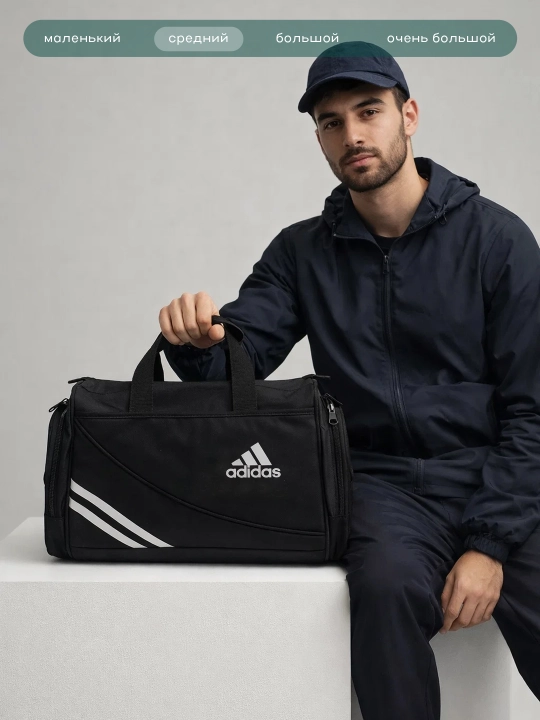 4 xil o'lchamdagi sport sumkasi, kundalik, sayohat va sport mashg'ulotlari uchun