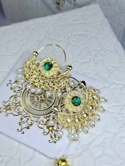 Серьги женские, самовары цыганские, этно, кружевные, восточные — MANSHO-SAMOVARSERGI-СВЕТЛОР