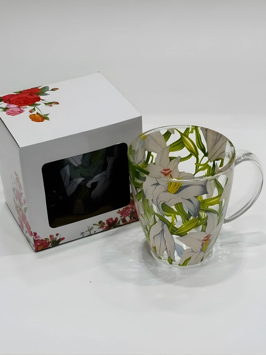 Shisha krujka, 300 ml, issiqqa chidamli, ergonomik tutqichli, choy va qahva uchun