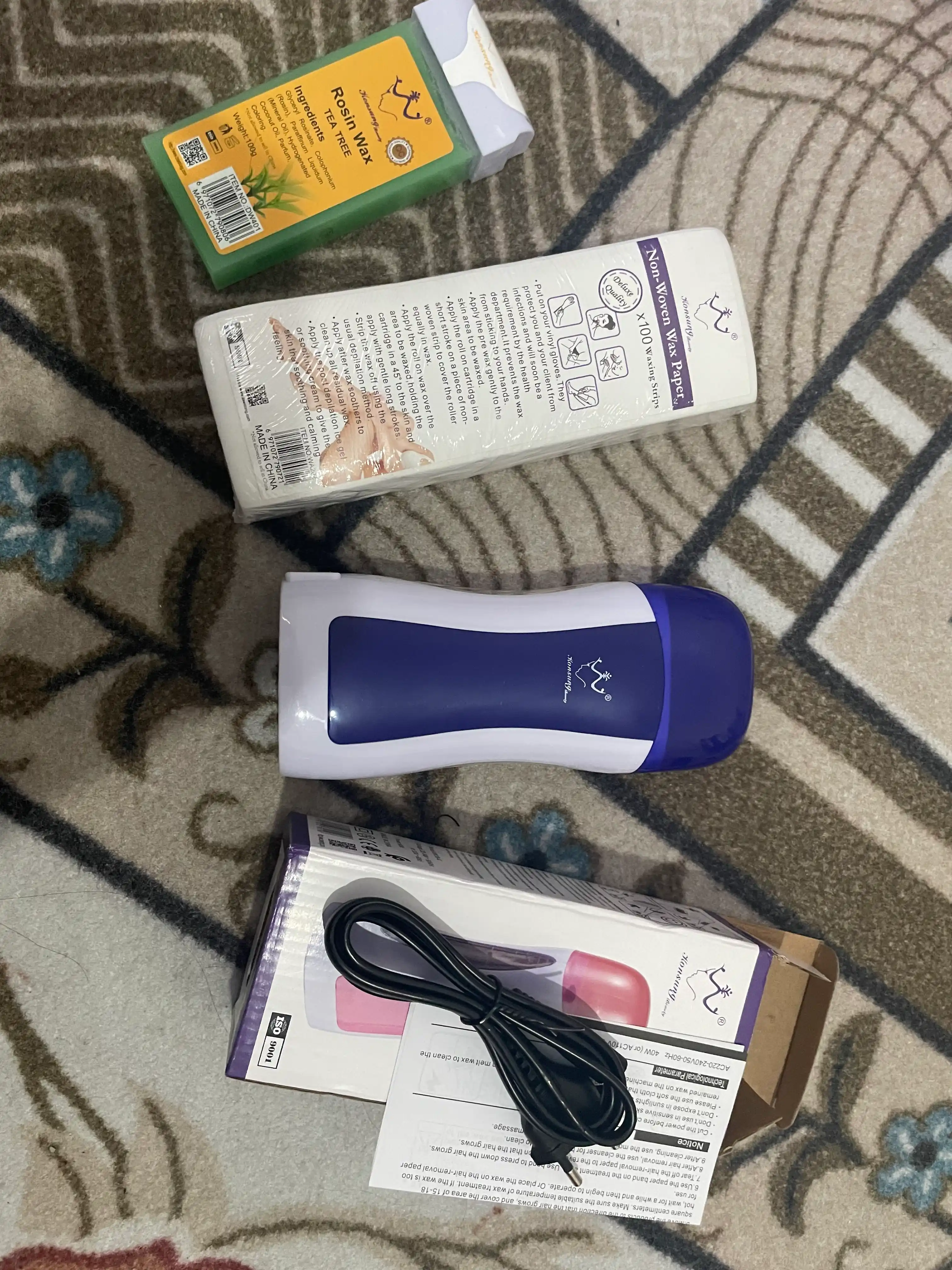 Набор для депиляции, картриджное устройство