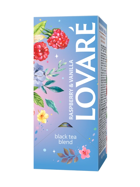 Пакетированный чай в индивидуальных конвертиках Lovare, 24 шт