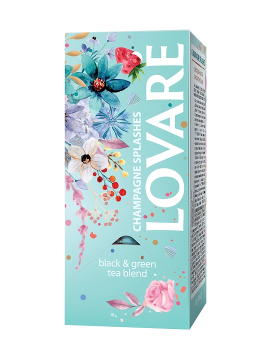 Пакетированный чай в индивидуальных конвертиках Lovare, 24 шт