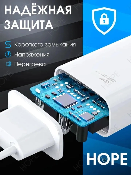 Сетевой адаптер Xiaomi 33W (с кабелем Type-C)