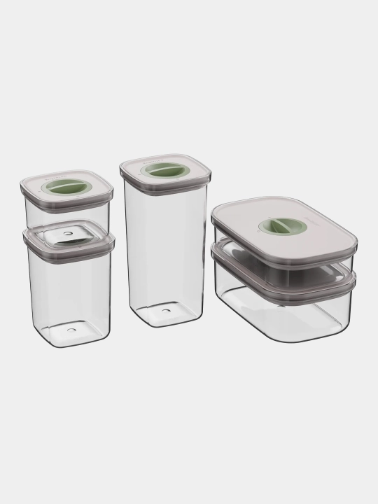 Набор из 5 контейнеров для еды smart seal