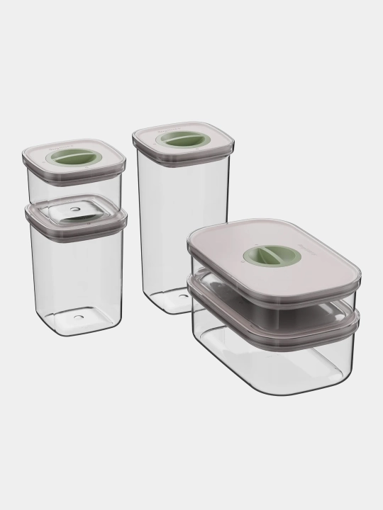 Набор из 5 контейнеров для еды smart seal