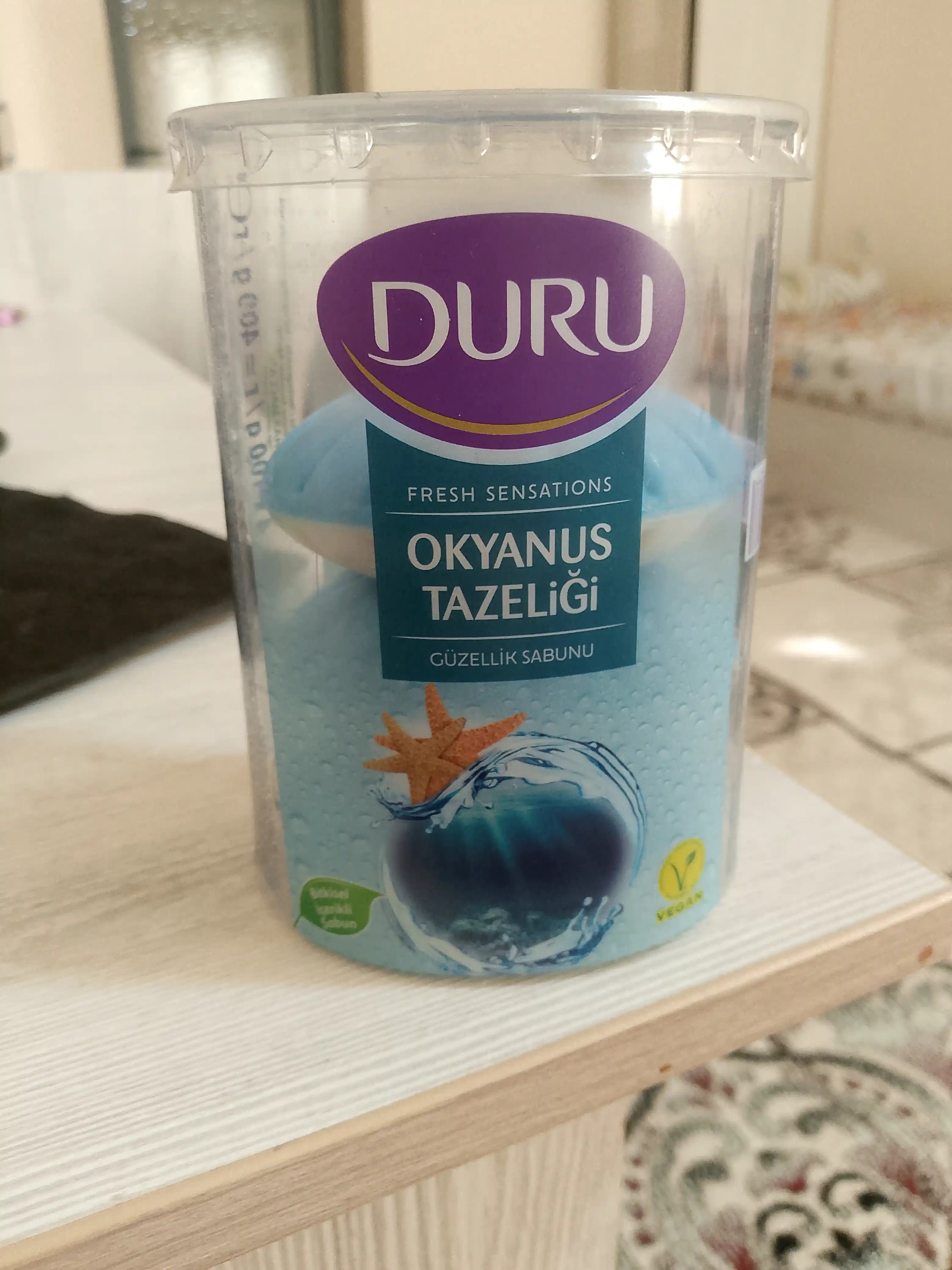 Мыло Duru Fresh Sensations Океанский бриз, 4шт, 400г