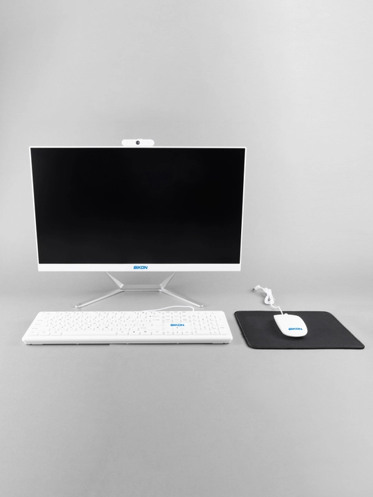 Monoblok BIKON 24" ekran, oq, Intel Core i7, SSD 128, 256, 512, 1000 GB, DDR3 8 GB