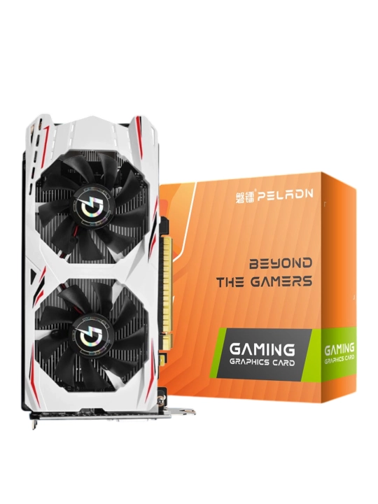 Видеокарта Peladn KAITIAN GTX 1050 Ti 4GB GDDR5, 128-bit, Dual Fan — для игр и работы