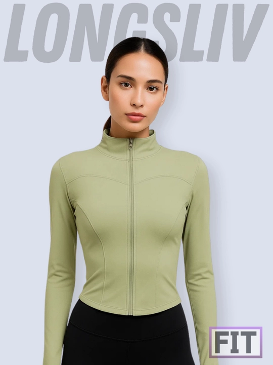 Ayollar sport longslivlari, FIT brendi, yopishqoq rashgard, skims - 