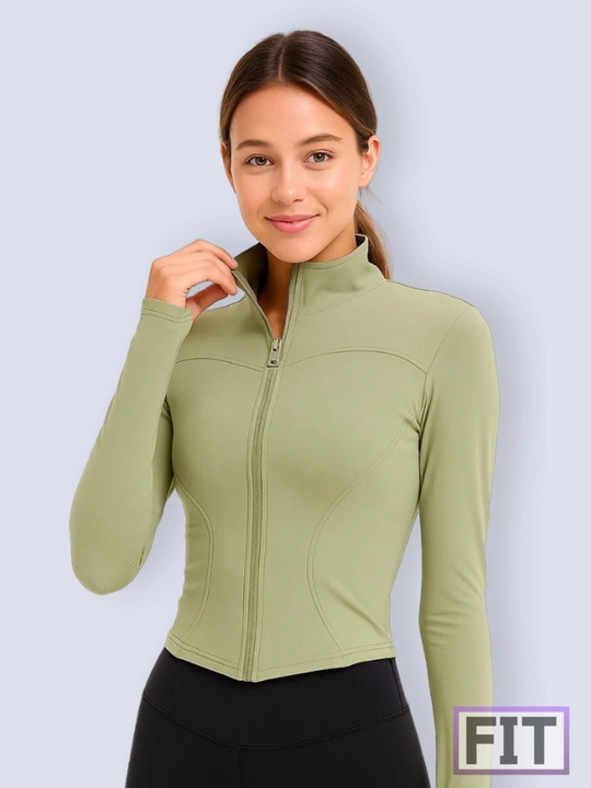 Ayollar sport longslivlari, FIT brendi, yopishqoq rashgard, skims