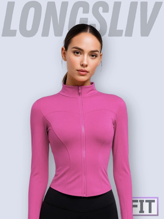 Ayollar sport longslivlari, FIT brendi, yopishqoq rashgard, skims - 