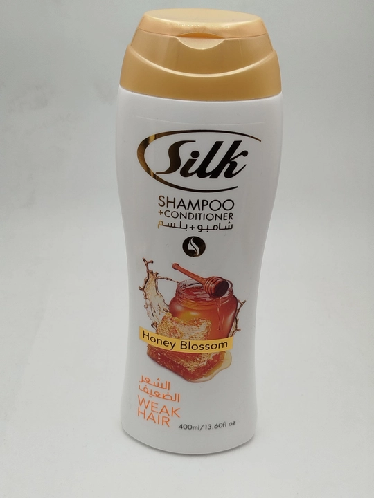 Шампунь Silk Shampoo 400 мл — для слабых волос - 