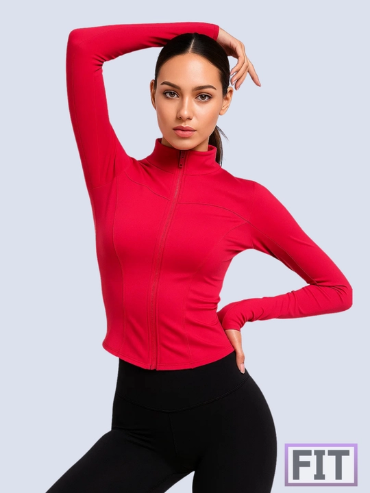 Ayollar sport longslivlari, FIT brendi, yopishqoq rashgard, skims