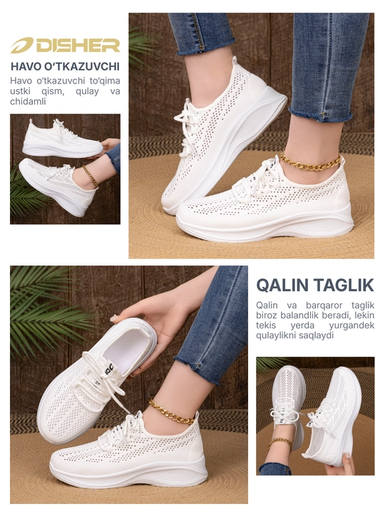 Ayollar krossovkalari DISHER SoftLine