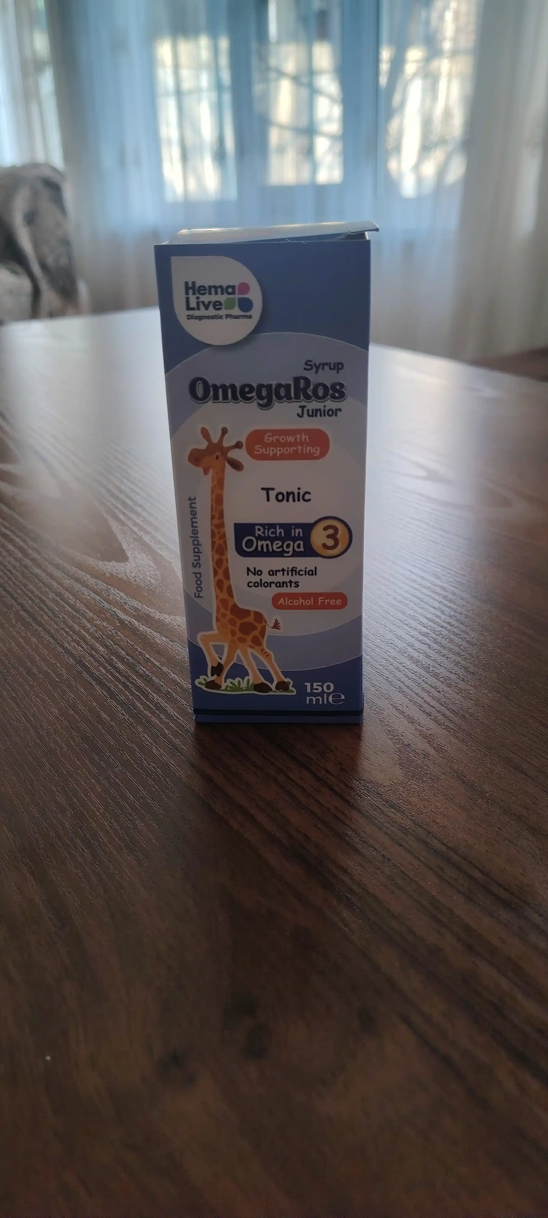 OmegaRos siropi, omega 3 bolalar uchun, bolalar uchun vitaminlar, bolalar vitamini, Halol
