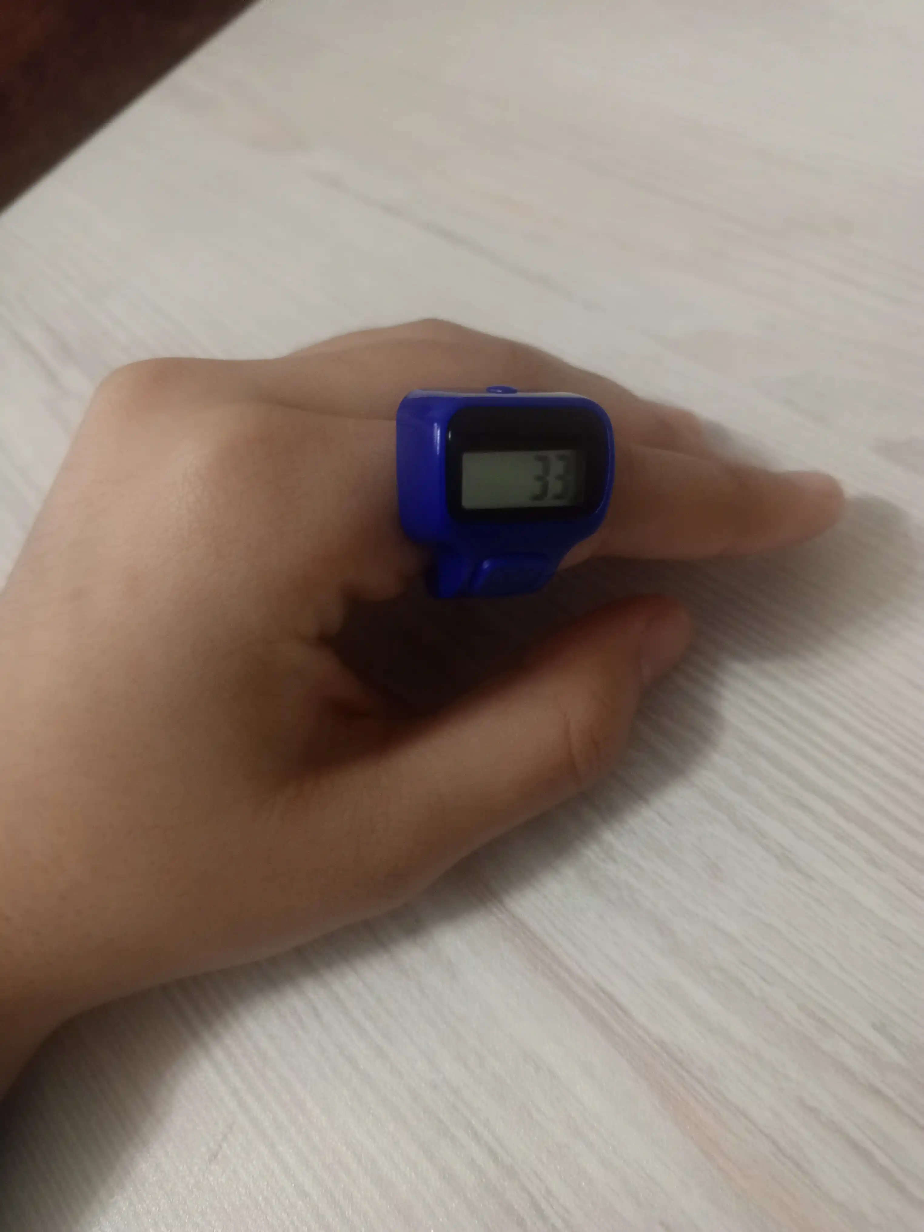 Elektron tasbeh zikr va istig'for uchun, 99999 gacha hisob, universal tasma, sovg'a uchun