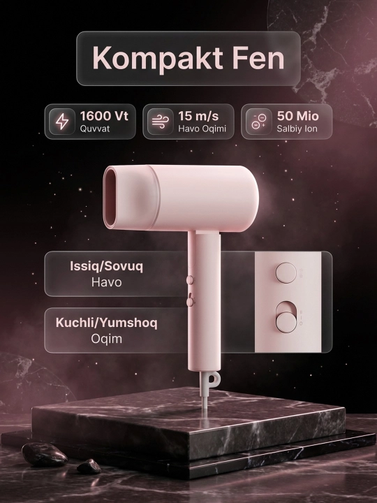 Xiaomi Mijia профессиональный фен для волос - 