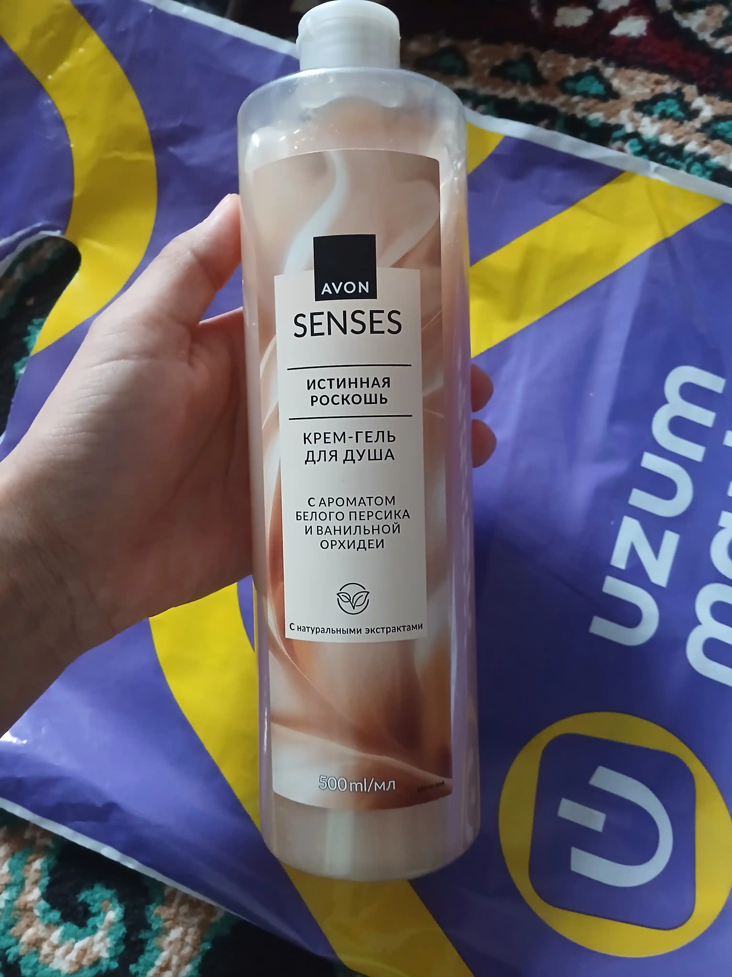 Крем-гель для душа Avon Senses Истинная роскошь, 500 мл