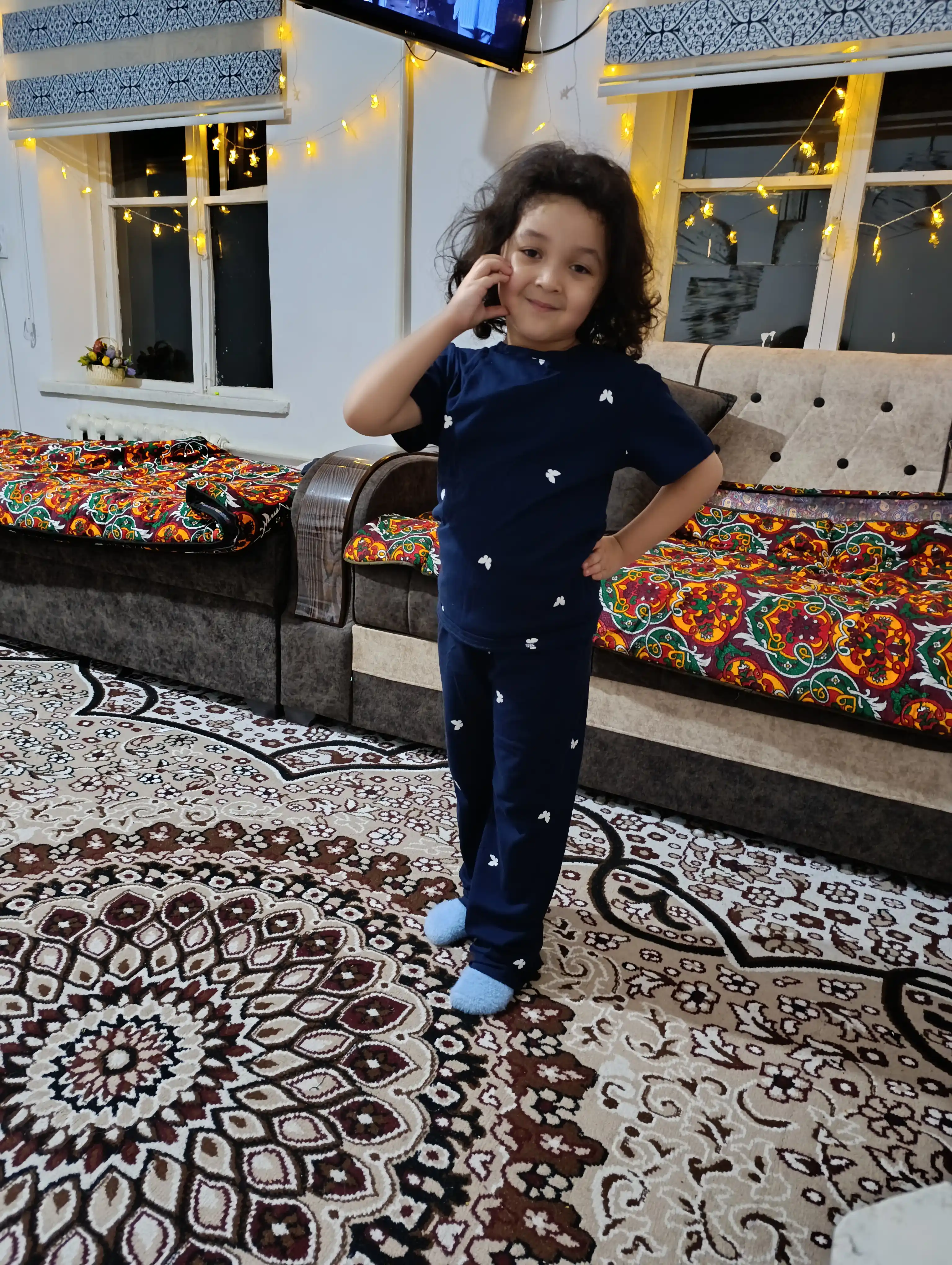 Qizlar uchun bolalar pijamasi, NEO