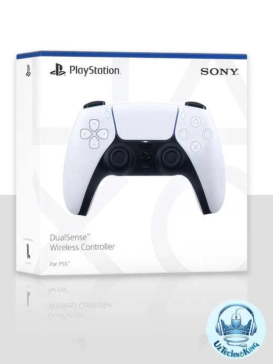 PS5 uchun simsiz geympad, PlayStation 5 joystick, DualSense, оq rang
