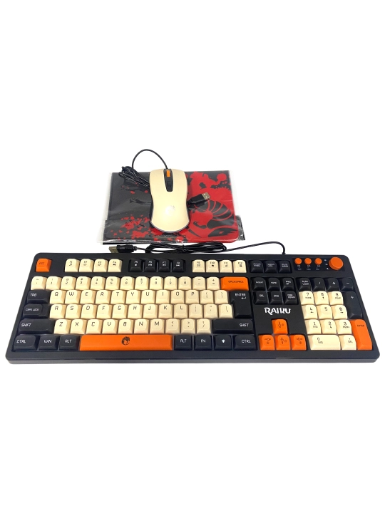 RGB klaviatura: mexanik T50, 98 tugmalar, simli K68, simsiz R908 to‘plami
