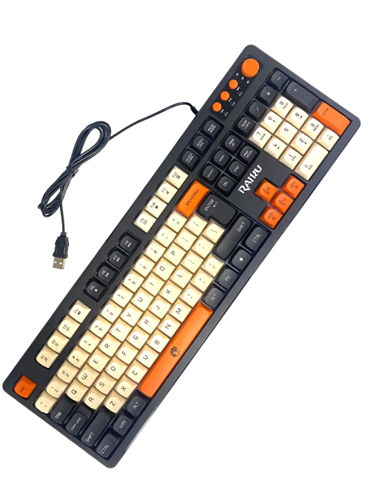 RGB klaviatura: mexanik T50, 98 tugmalar, simli K68, simsiz R908 to‘plami