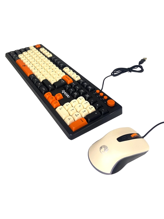 RGB klaviatura: mexanik T50, 98 tugmalar, simli K68, simsiz R908 to‘plami