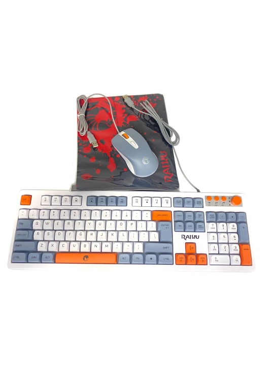 RGB klaviatura: mexanik T50, 98 tugmalar, simli K68, simsiz R908 to‘plami