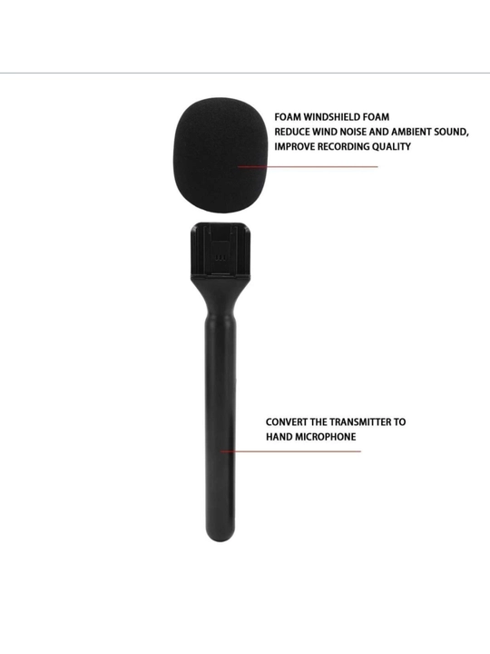 Беспроводной адаптер для крепления микрофона, c шумоподавлением
