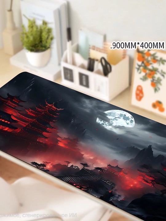 Коврик для мышки и клавиатуры, XXL, 900x400 мм, толщина 3 мм