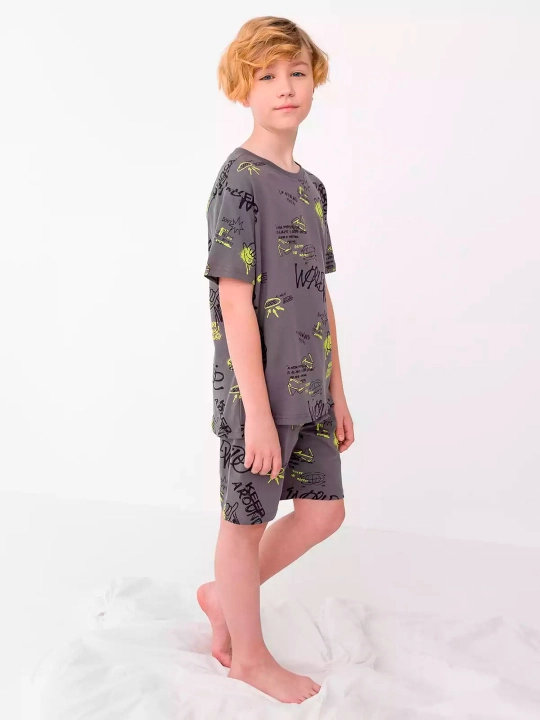 O`g`il bolalar uchun pijama, paxta NEO