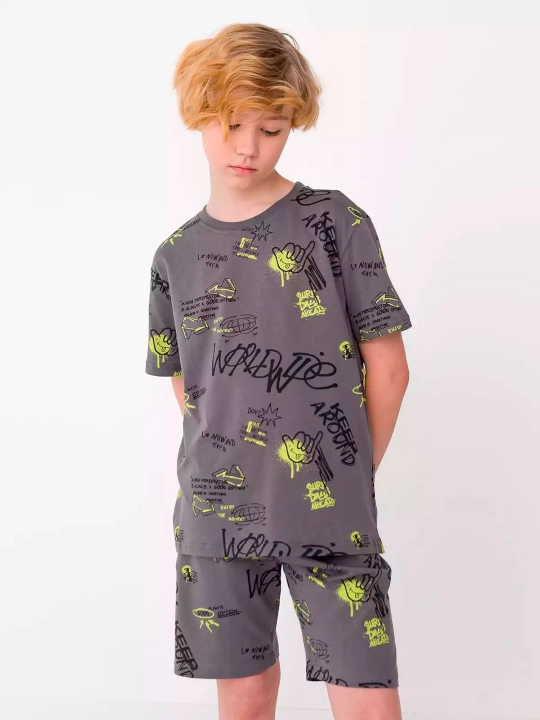 O`g`il bolalar uchun pijama, paxta NEO