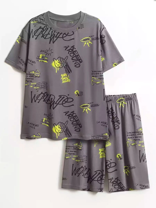 O`g`il bolalar uchun pijama, paxta NEO