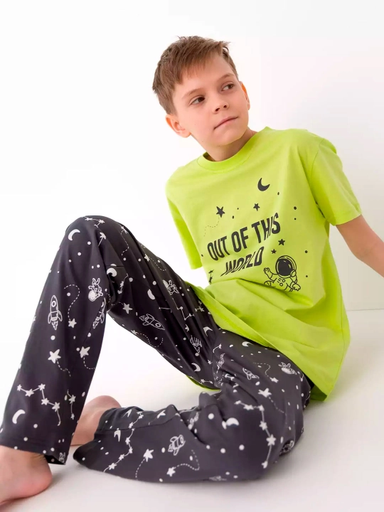 O`g`il bolalar uchun pijama, paxta NEO