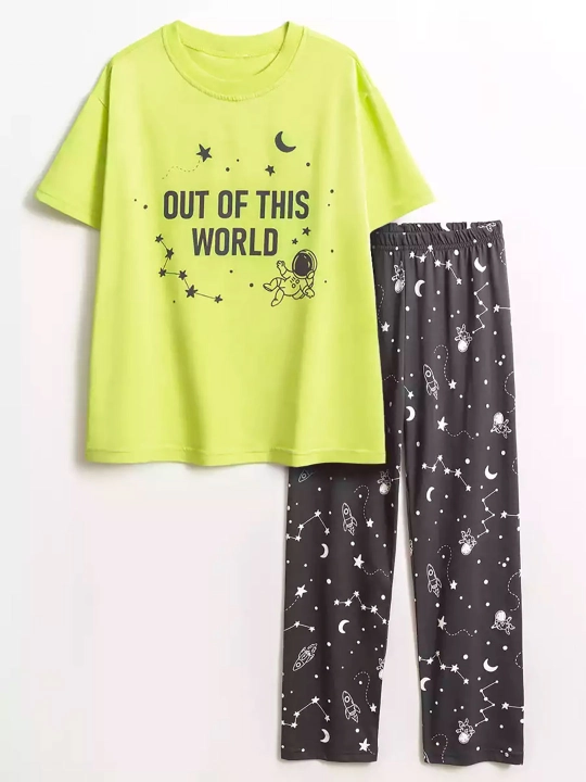 O`g`il bolalar uchun pijama, paxta NEO