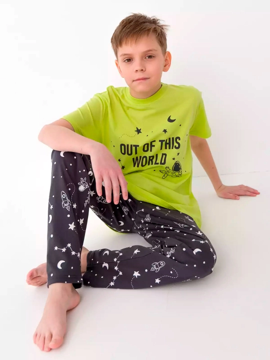 O`g`il bolalar uchun pijama, paxta NEO - 
