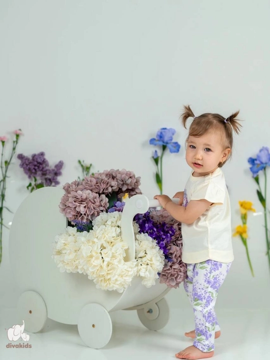 Ползунки для девочек divakids, 100% хлопок
