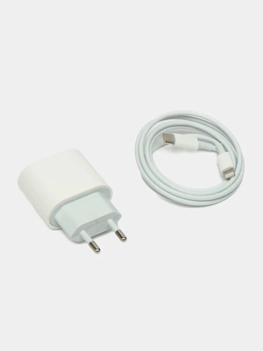 IPhone 14 Pro Max uchun Apple 35W USB-C quvvat adapteri + Type-C / Lightning kabeli