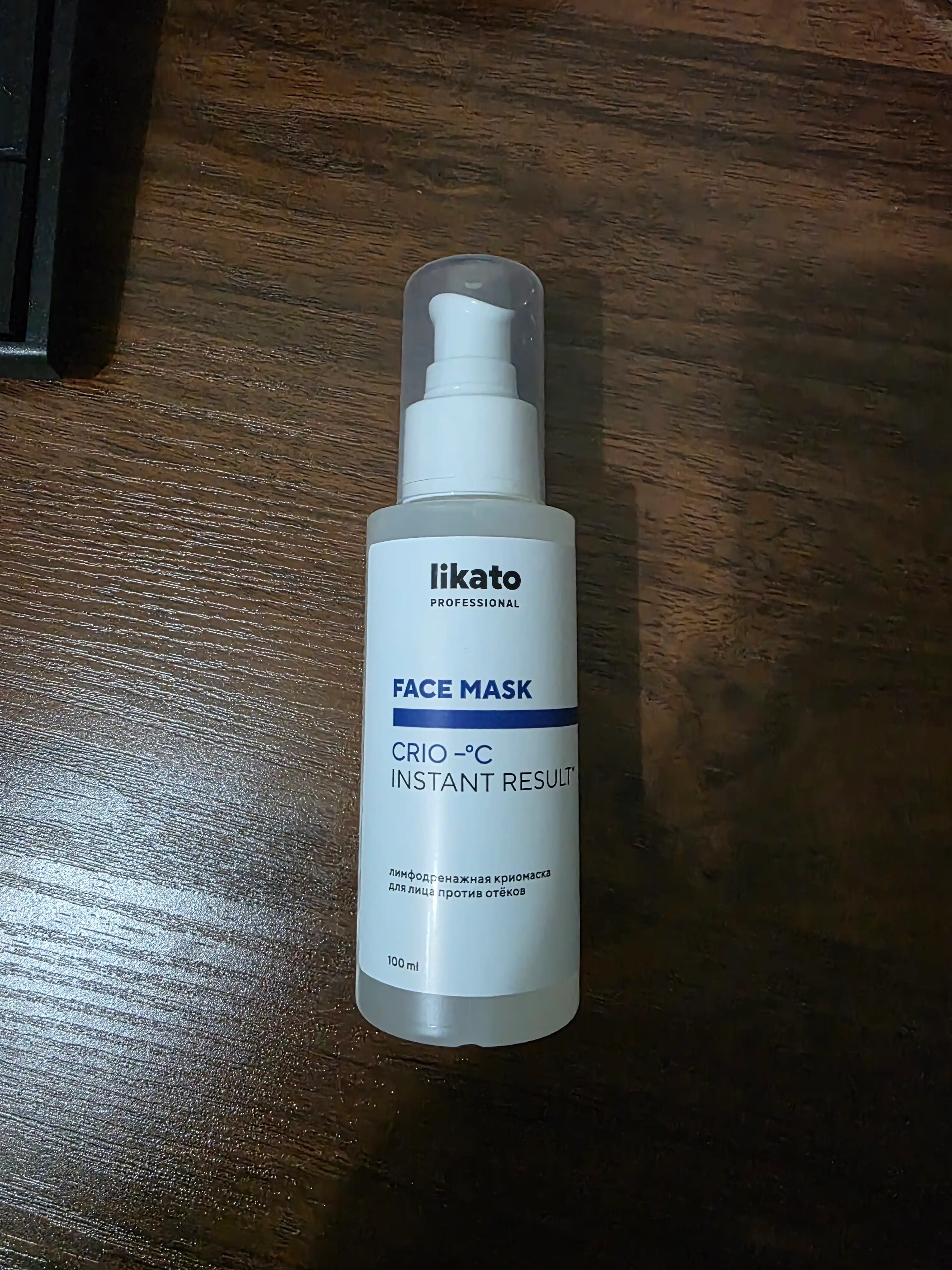 Yuz uchun shishlarga qarshi LIKATO limfodrenaj kriomaskasi, 100 ml
